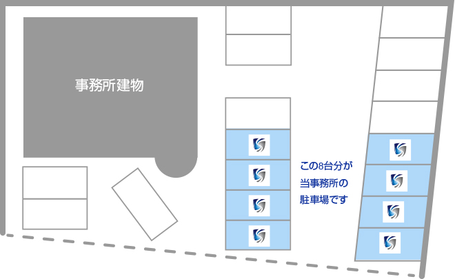 駐車場案内図